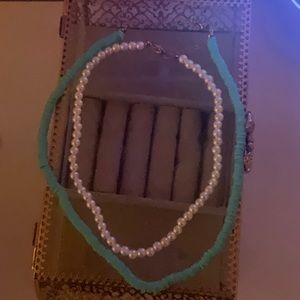 Preppy clay bead & pearl necklaces